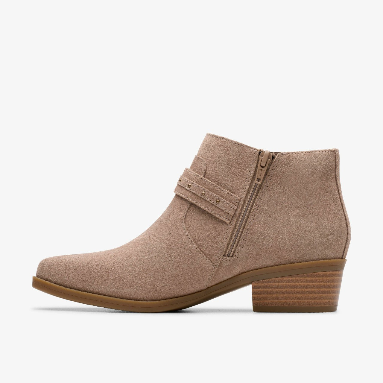 Danyelle Wish Light Taupe Suede | Clarks outlet - Women