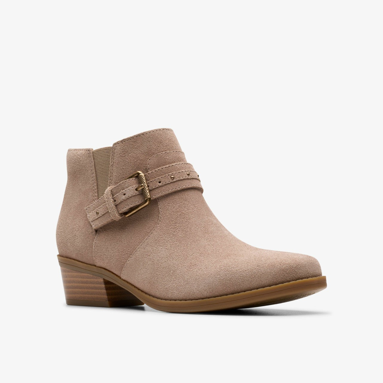 Danyelle Wish Light Taupe Suede | Clarks outlet - Women