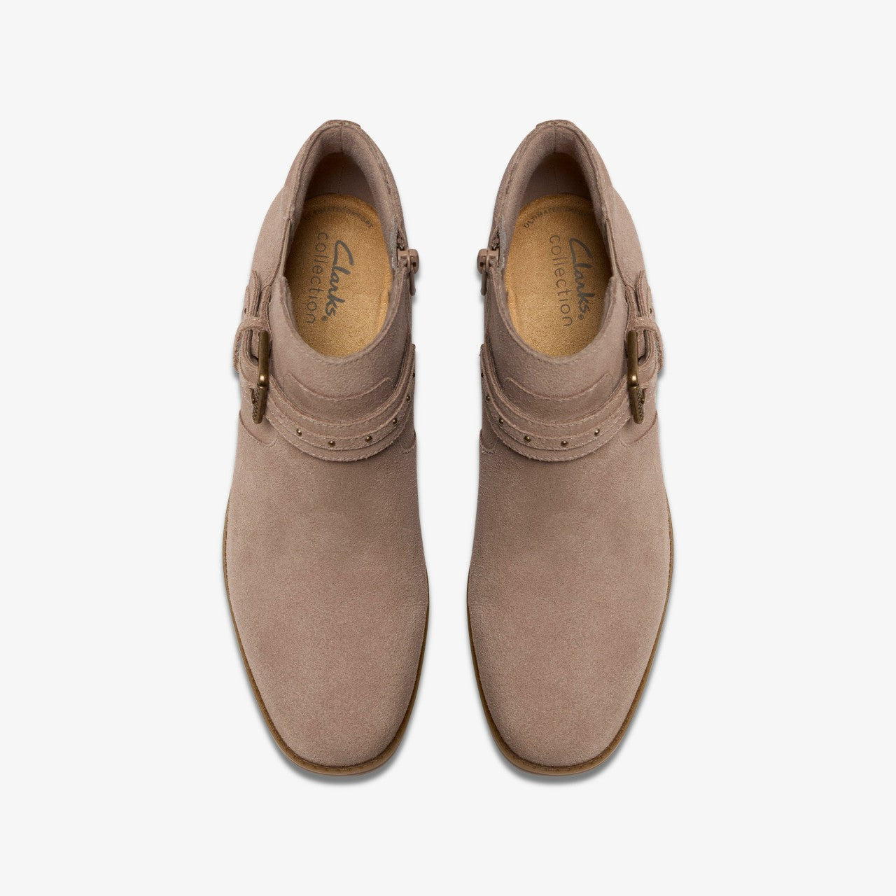 Danyelle Wish Light Taupe Suede | Clarks outlet - Women