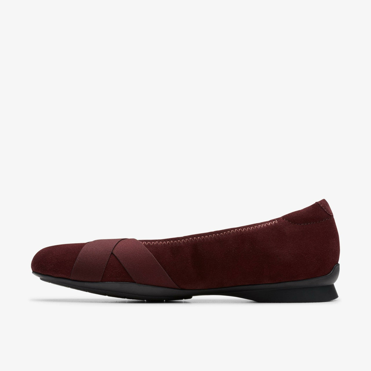 Jazmynn Gem Merlot Suede | Clarks outlet - Women