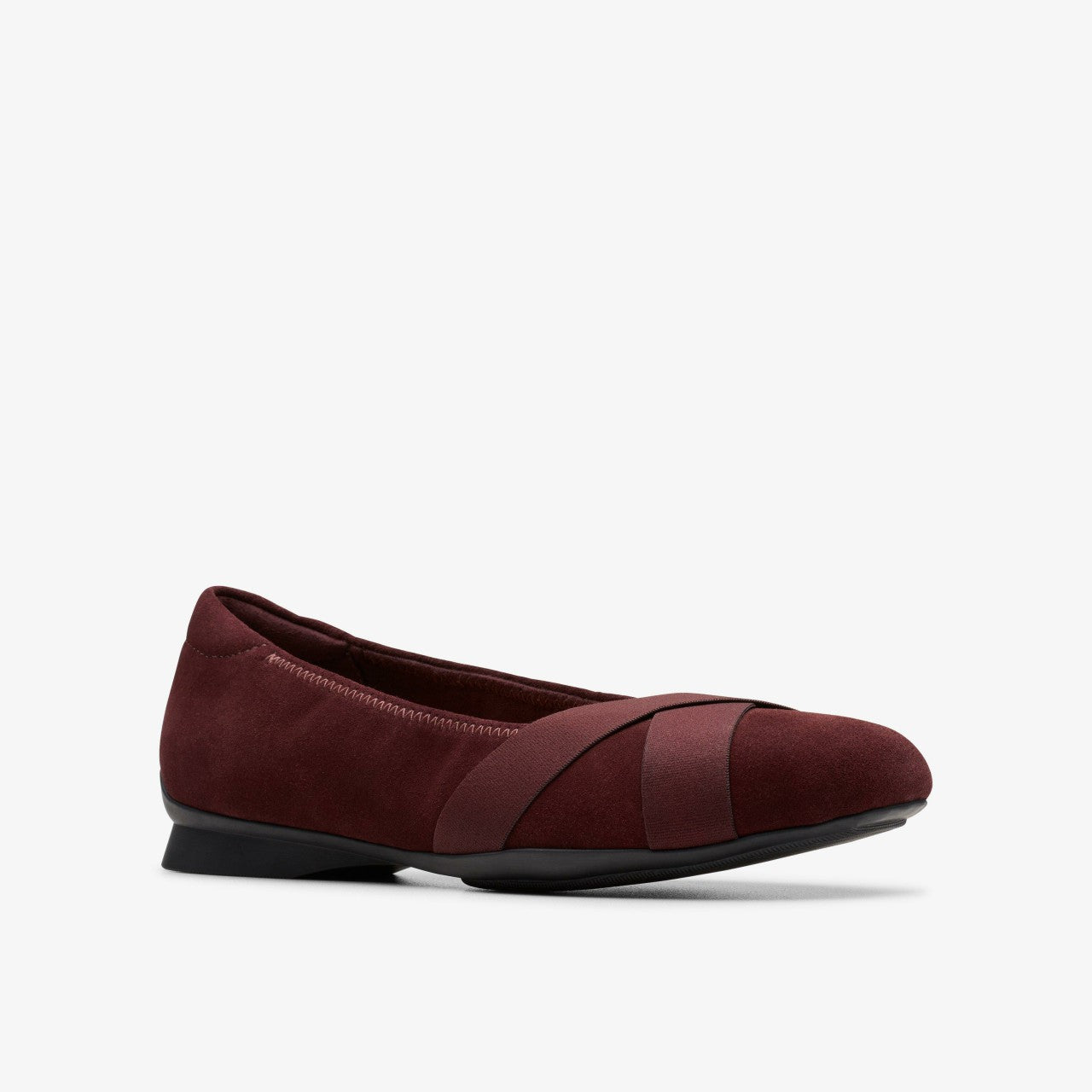 Jazmynn Gem Merlot Suede | Clarks outlet - Women