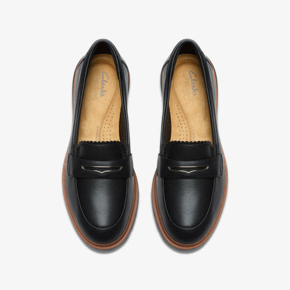 Westlynn Glow Black Leather | Clarks Sale - Women