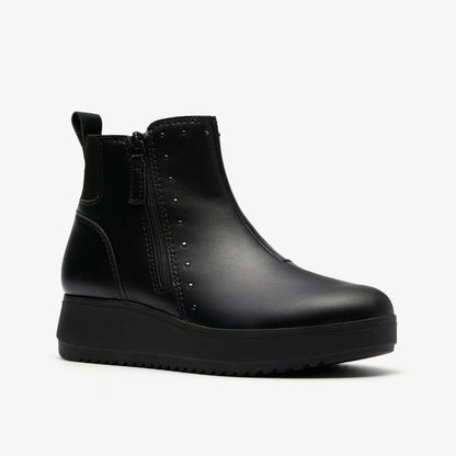 Zylah Willow Black Leather | Clarks online - Women