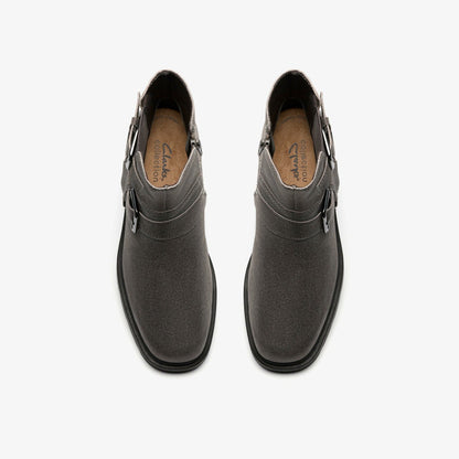 Lauryl Bay Dark Grey Leather | Clarks online - Women