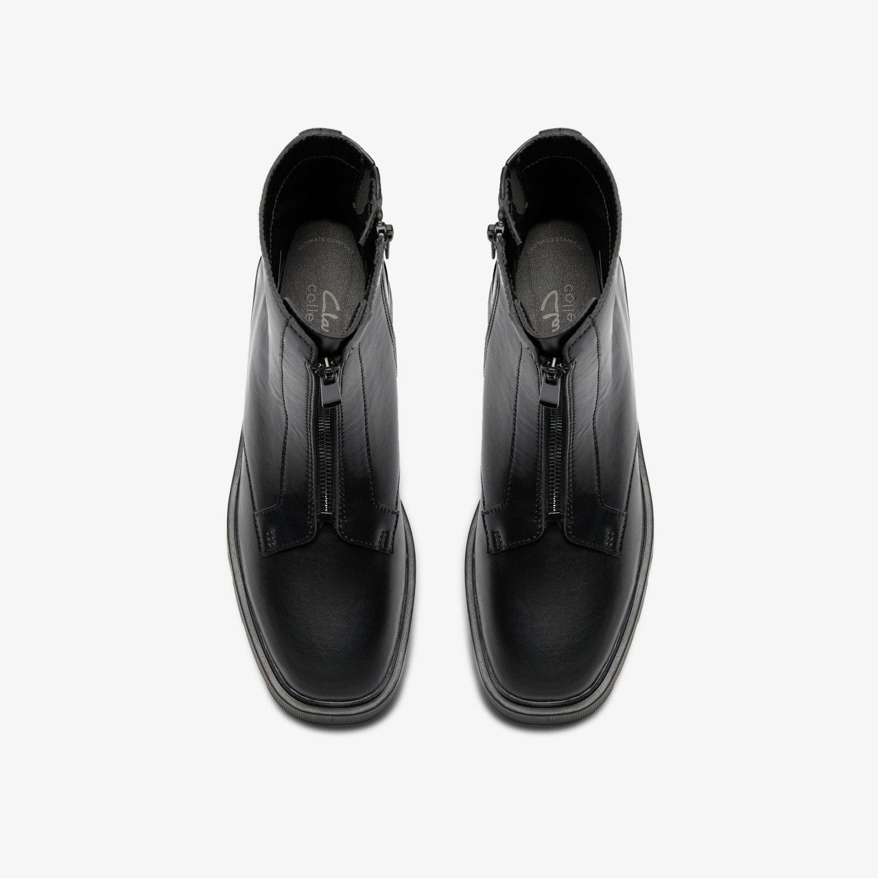 Lauryl Zip Black Leather | Clarks online - Women