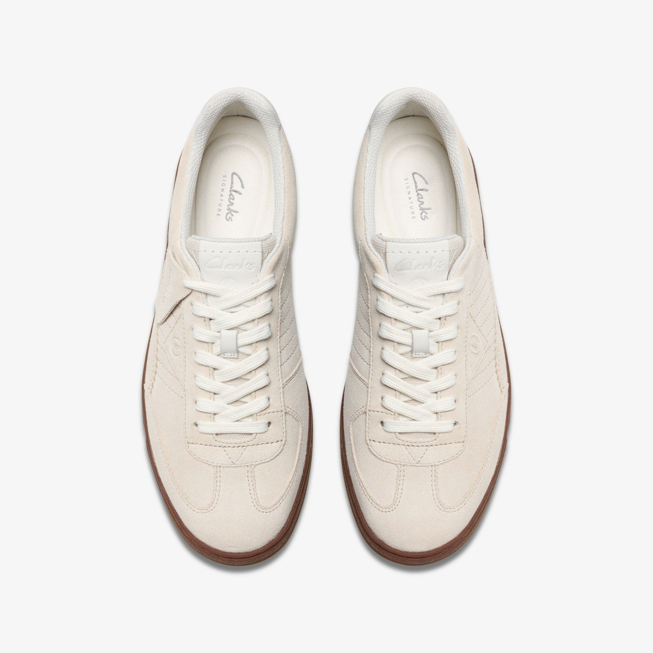 Craft Rally Ace Off White Suede | Clarks outlet - Men