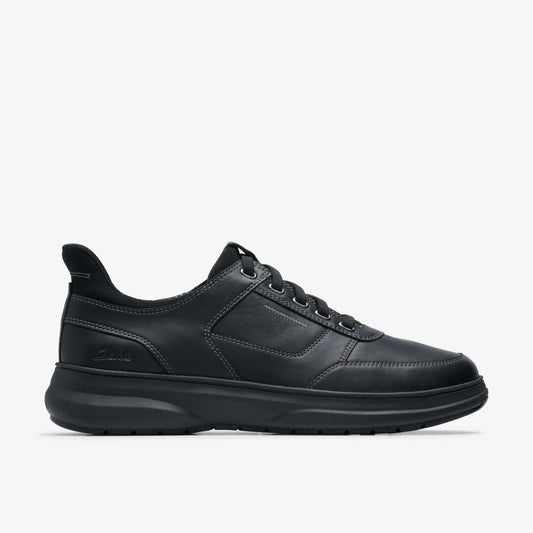 Mullan Easy Black Leather | Clarks for sale - Men