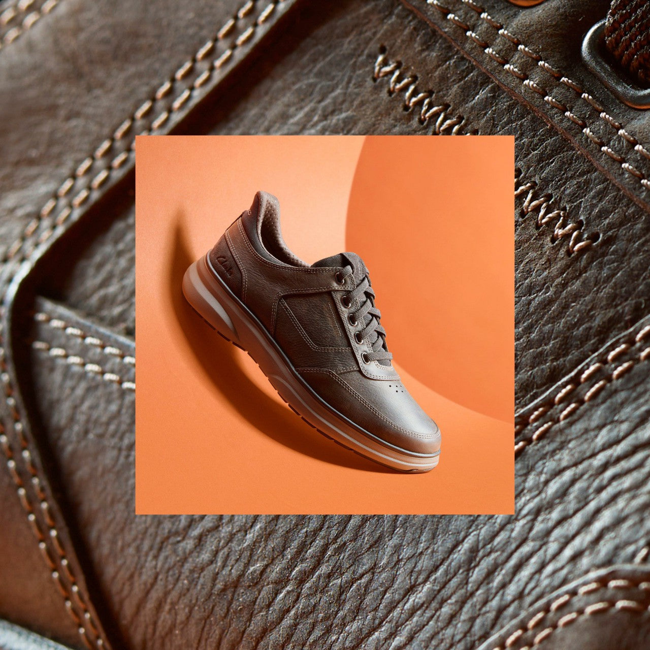 Mullan Easy Dark Brown Leather | Clarks online - Men