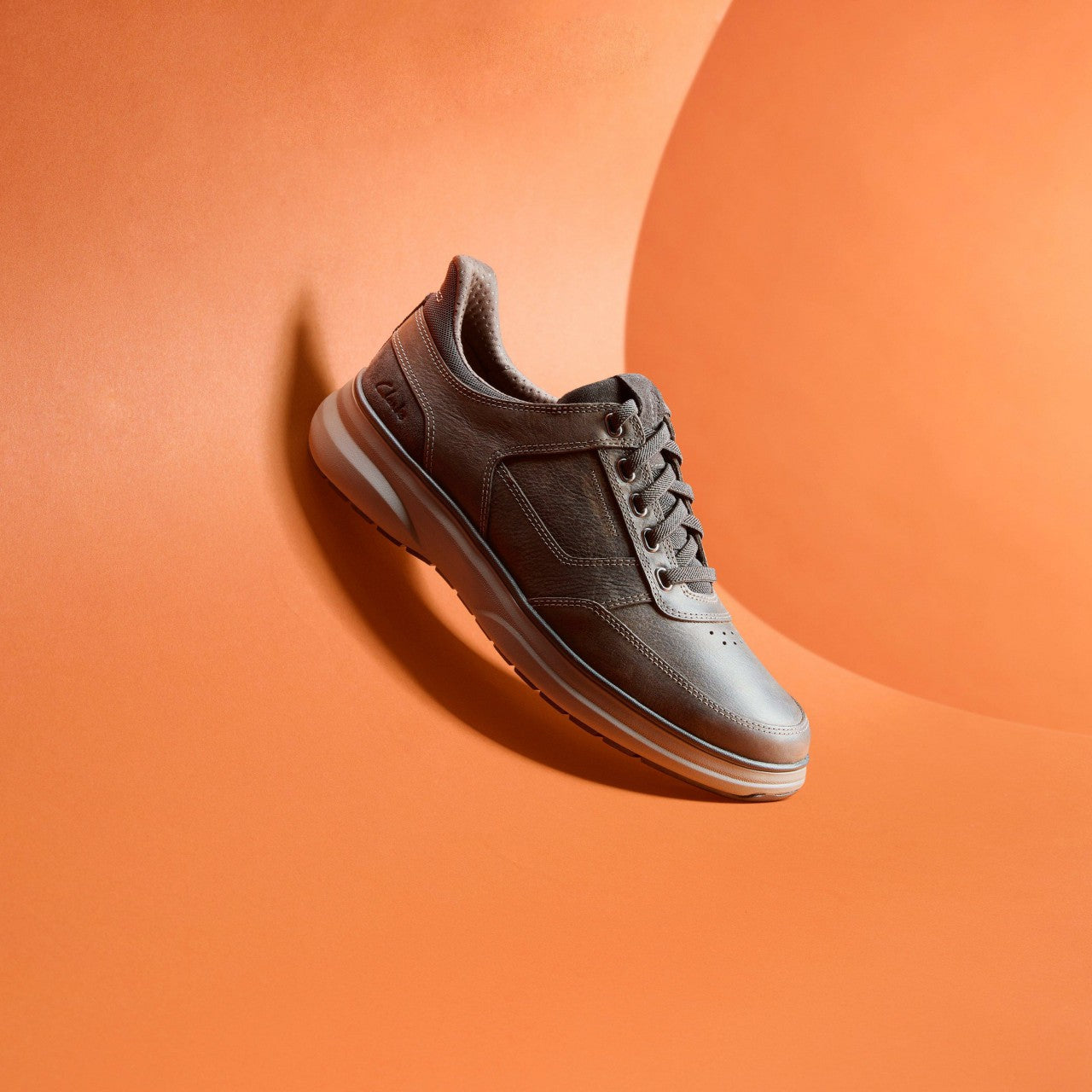 Mullan Easy Dark Brown Leather | Clarks online - Men