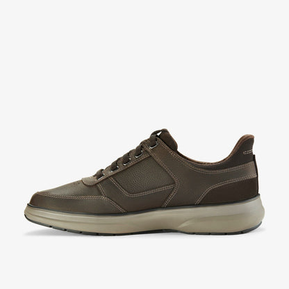 Mullan Easy Dark Brown Leather | Clarks online - Men