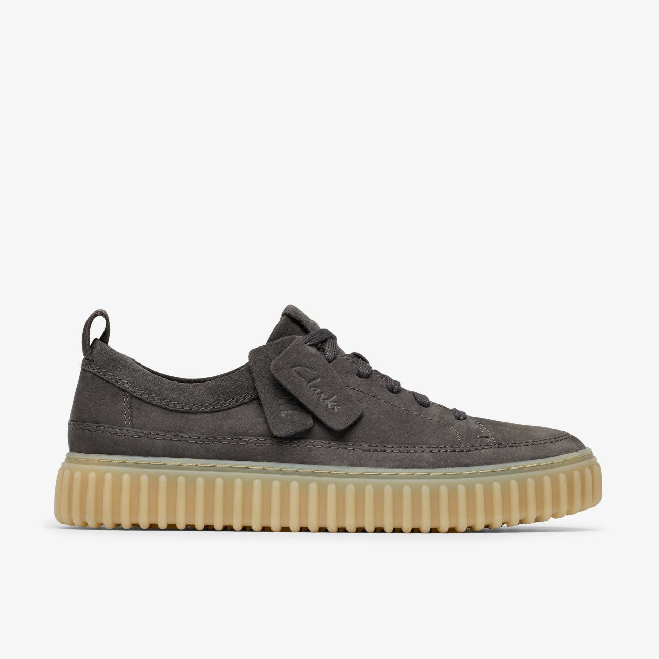 Torhill Lace Dark Grey Nubuck | Clarks outlet - Men