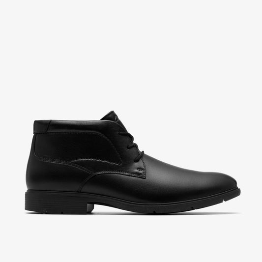 Eldredge Mid Black Leather | Clarks online - Men