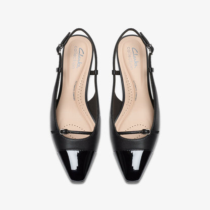 Scarlyt Rowan Black Leather | Clarks online - Women