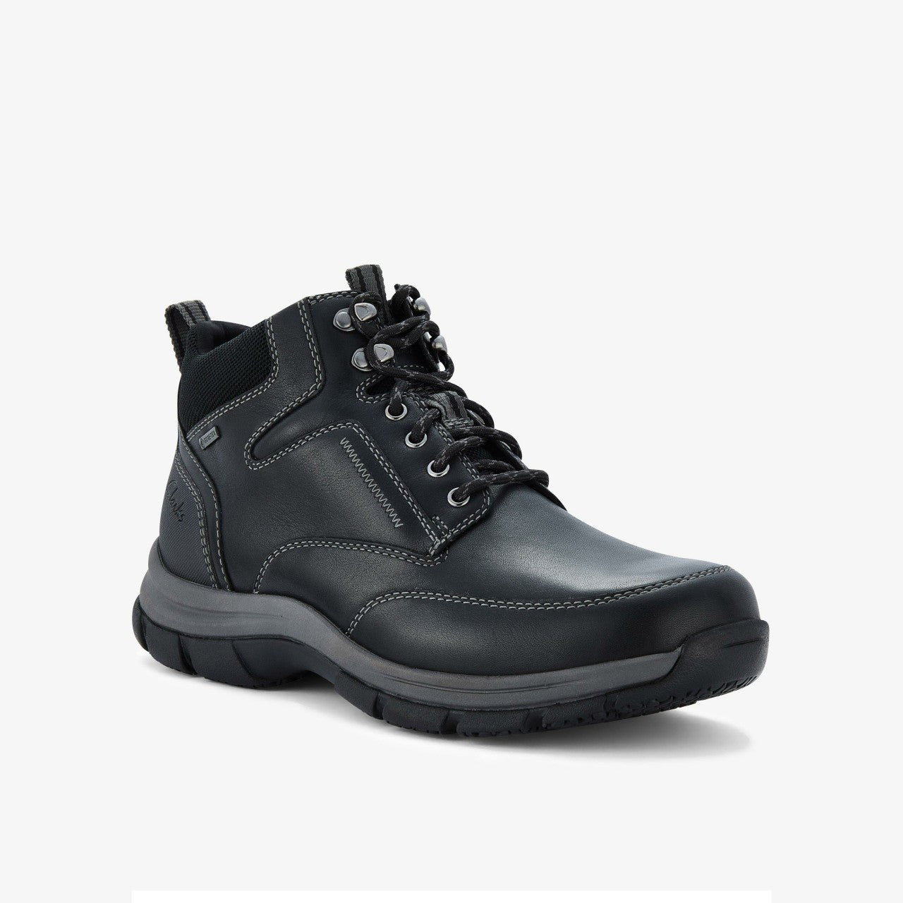 Spypath Hi GORE-TEX Black Leather | Clarks outlet - Men
