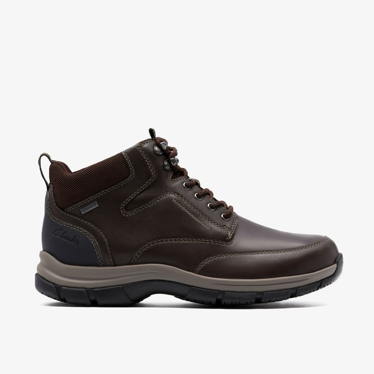 Spypath Hi GORE-TEX Dark Brown Leather | Clarks for sale - Men