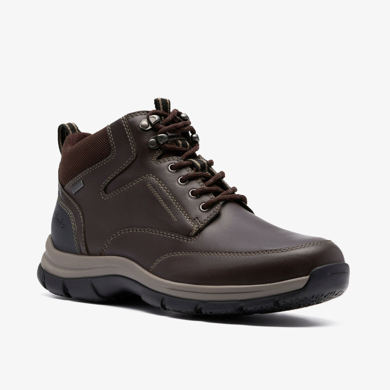 Spypath Hi GORE-TEX Dark Brown Leather | Clarks for sale - Men