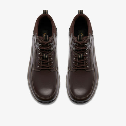 Spypath Hi GORE-TEX Dark Brown Leather | Clarks for sale - Men