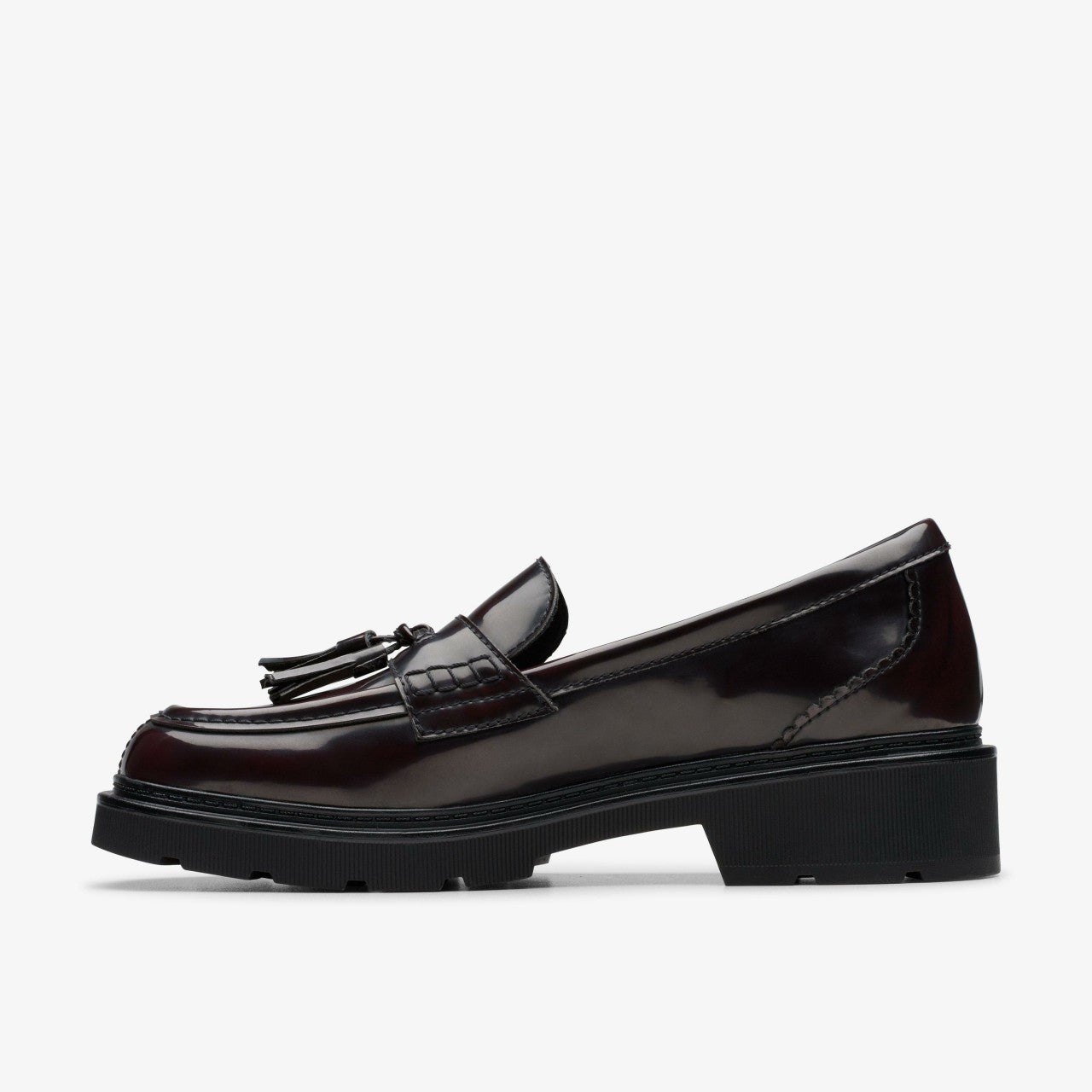 Lauryl Tassel Wine | Clarks on Sale - Women