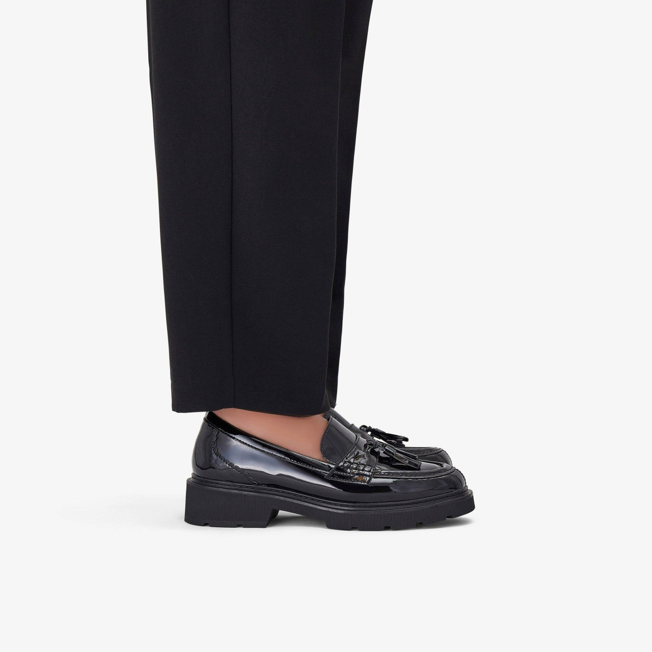 Lauryl Tassel Black Patent | Clarks online - Women