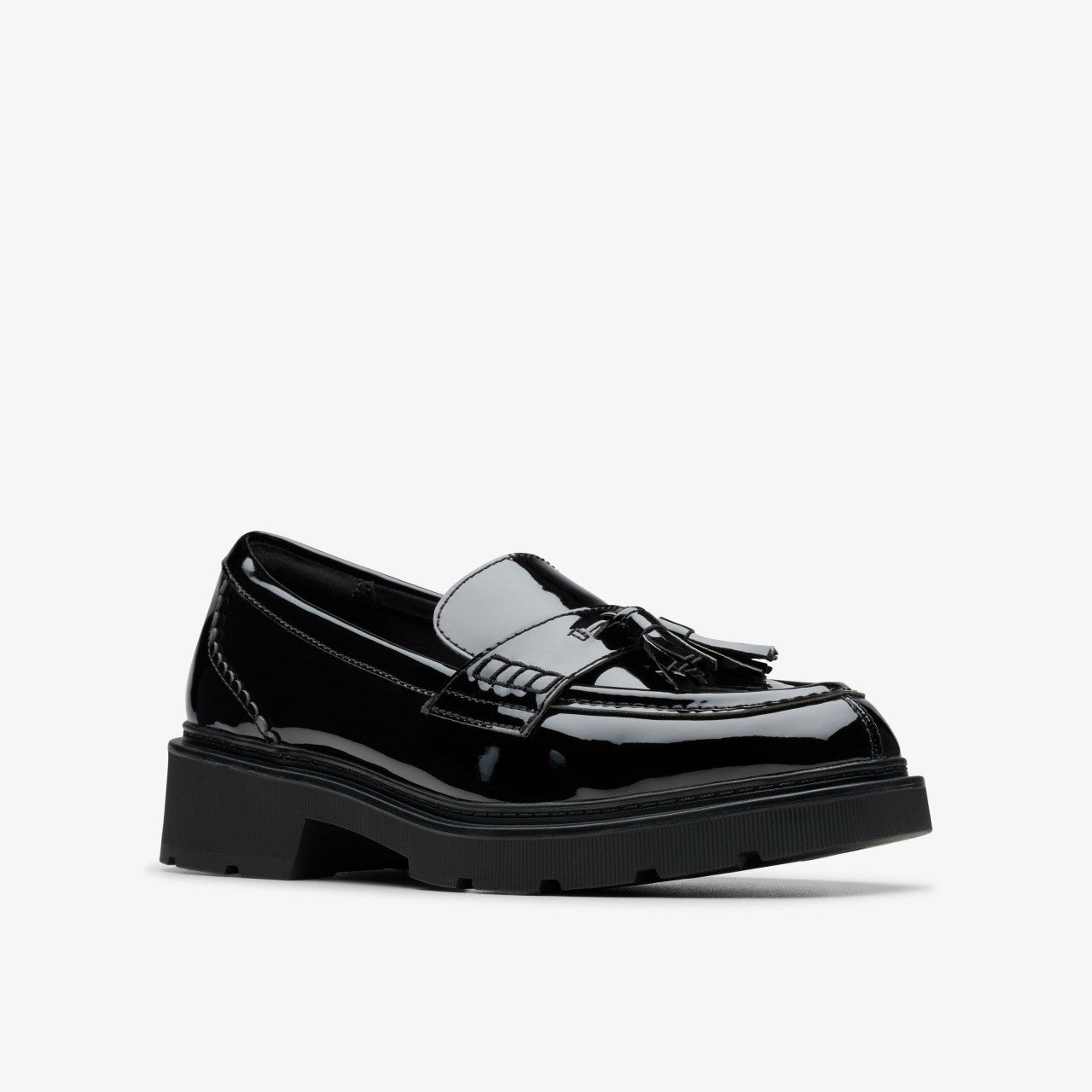 Lauryl Tassel Black Patent | Clarks online - Women