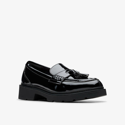 Lauryl Tassel Black Patent | Clarks online - Women