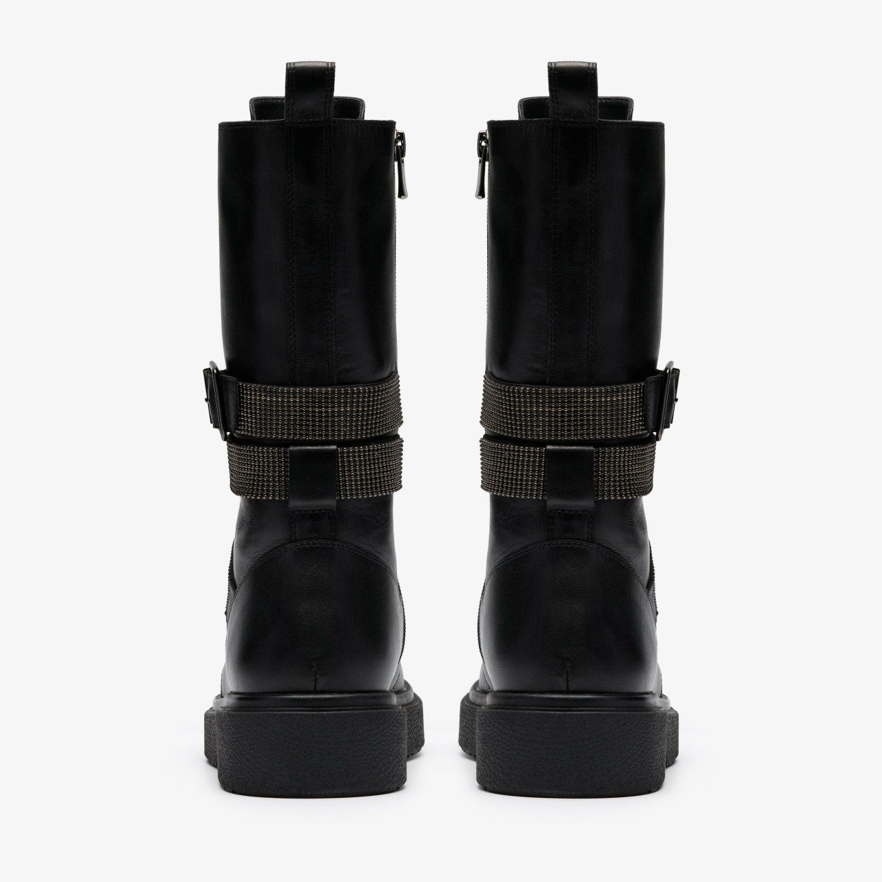 Muster Chain Black Leather | Clarks for sale - Women