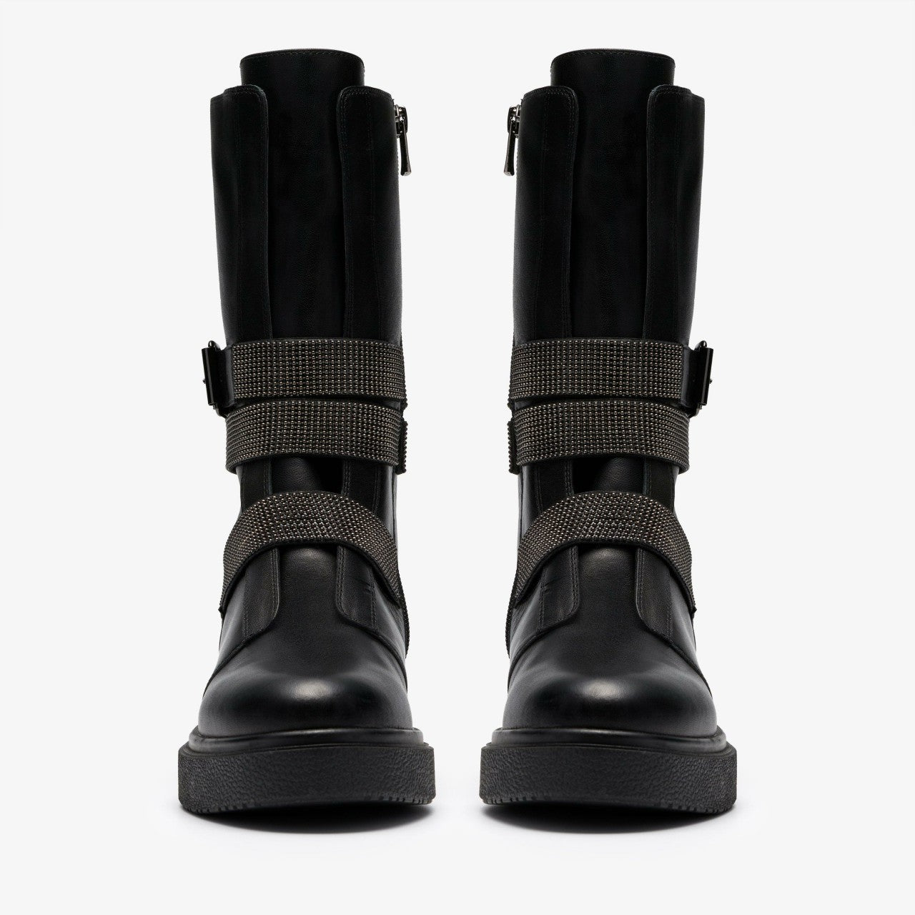 Muster Chain Black Leather | Clarks for sale - Women