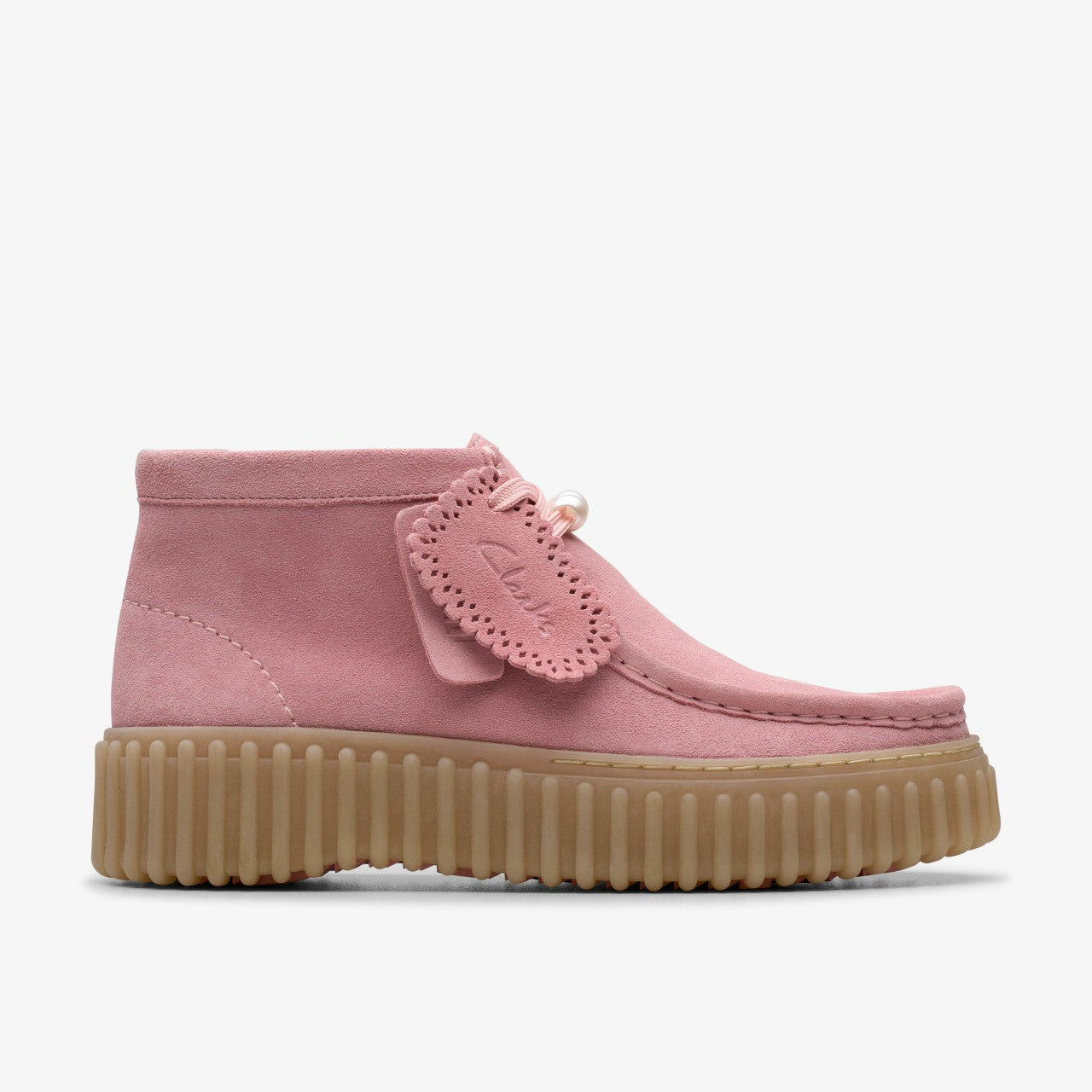 Torhill Moss Dusty Rose Suede | Clarks on Sale - Women