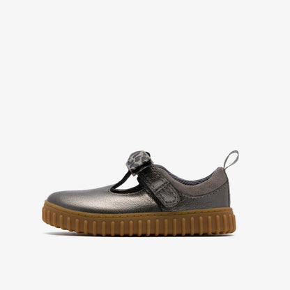 Cove Bow Toddler Silver Metallic | Clarks on Sale - Kids