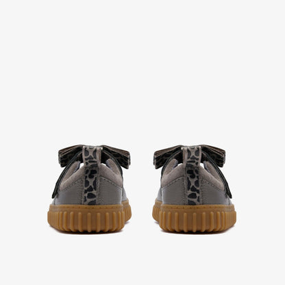 Cove Bow Toddler Silver Metallic | Clarks on Sale - Kids