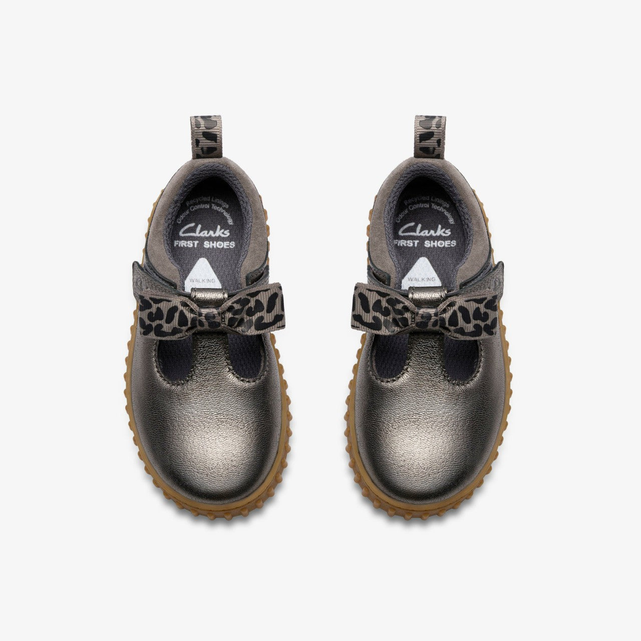 Cove Bow Toddler Silver Metallic | Clarks on Sale - Kids