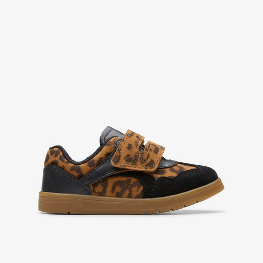 Disco Vibe Toddler Leopard Print | Clarks outlet - Kids