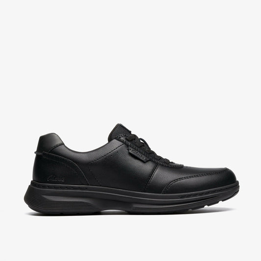 Craftwell Lace Black Leather | Clarks outlet - Men