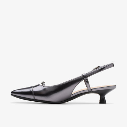 Scarlyt Rowan Dark Pewter Metallic | Clarks discount - Women