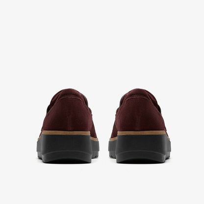 Zylah May Merlot Suede | Clarks discount - Women