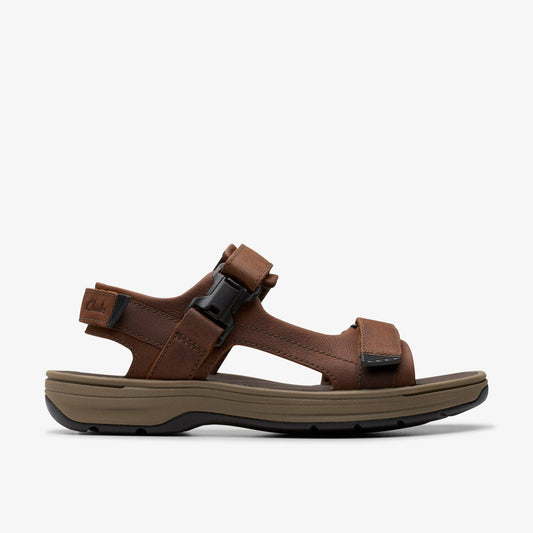 Saltway Edge Dark Brown Leather | Clarks outlet - Men