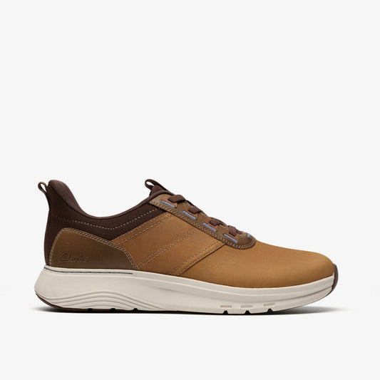 Motion Trek LX Dark Tan Leather | Clarks on Sale - Men