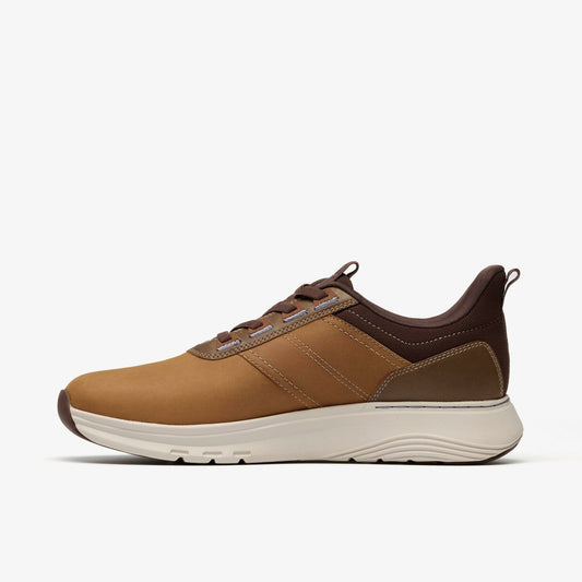 Motion Trek LX Dark Tan Leather | Clarks on Sale - Men