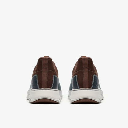 Motion Trek LX Navy Leather | Clarks online - Men