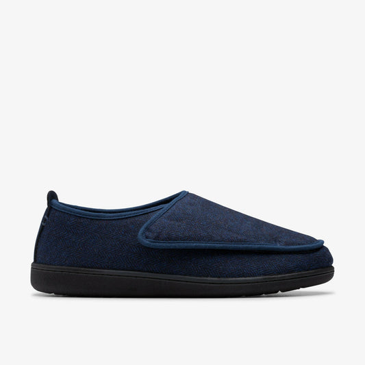 King Riptape Slipper Navy Interest | Clarks online - Men