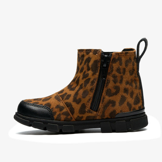 Evyn Chelsea Toddler Leopard Print | Clarks Sale - Kids