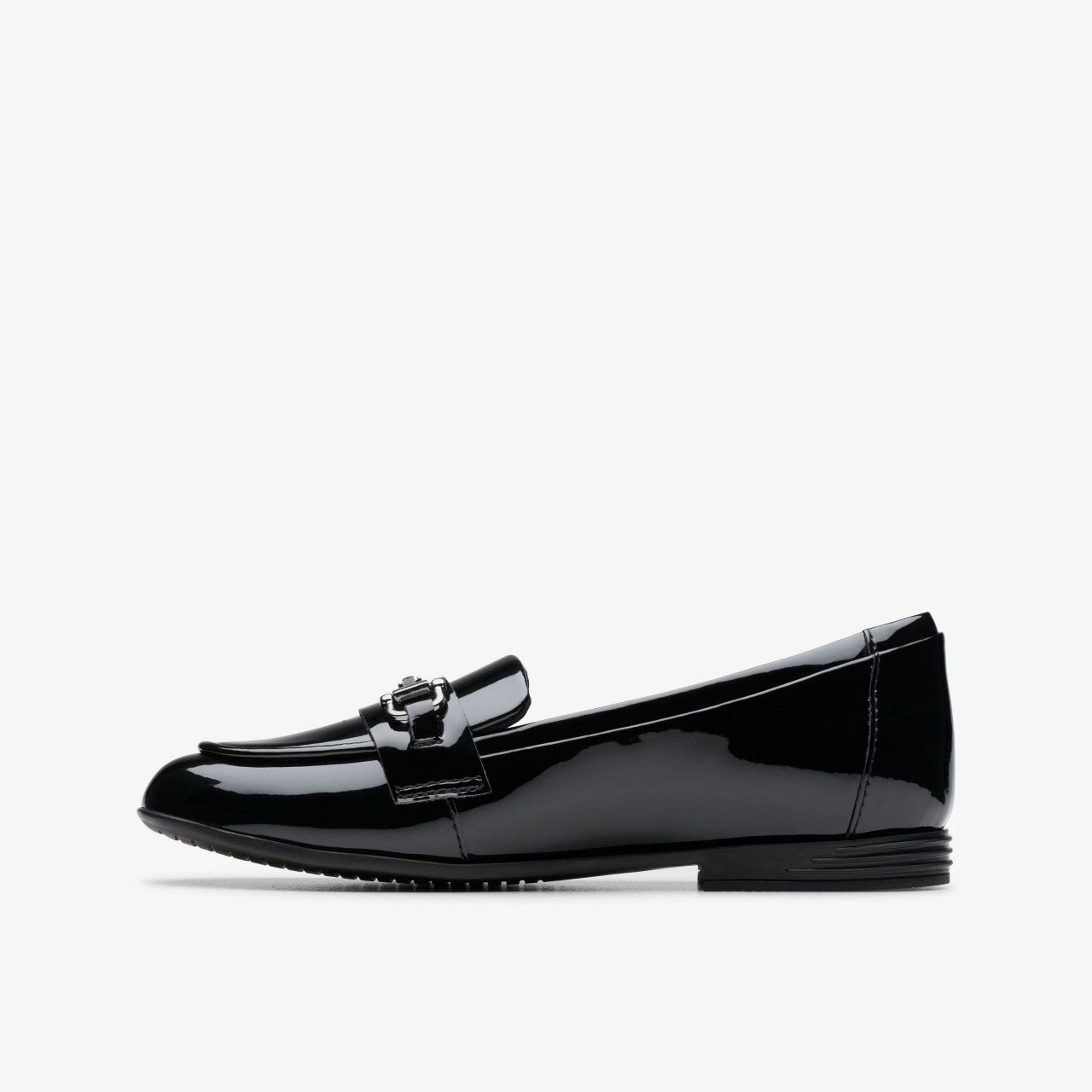 Finja Loafer Older Black Patent | Clarks discount - Kids