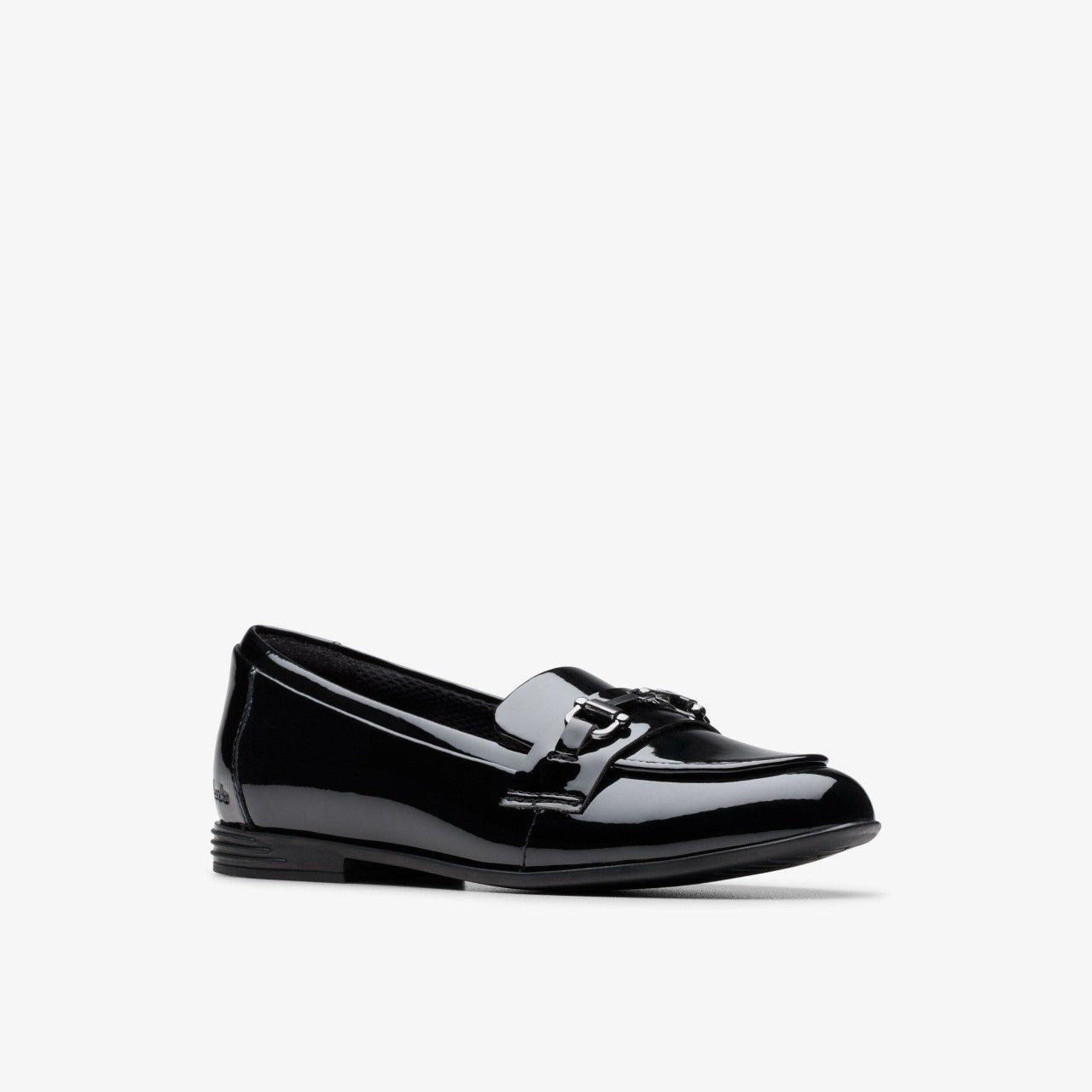Finja Loafer Older Black Patent | Clarks discount - Kids