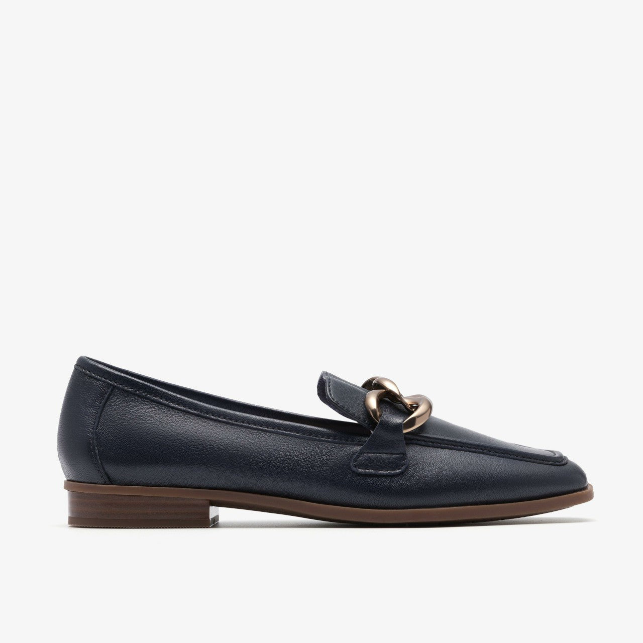 Sarafyna Iris Navy Leather | Clarks online - Women