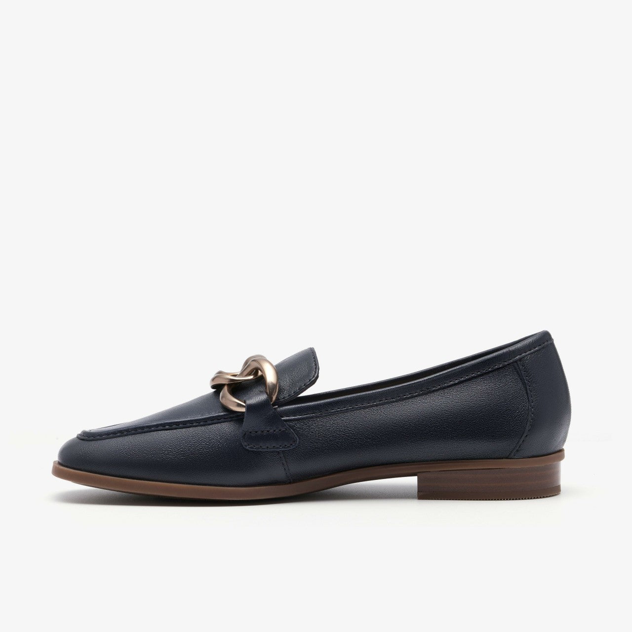 Sarafyna Iris Navy Leather | Clarks online - Women