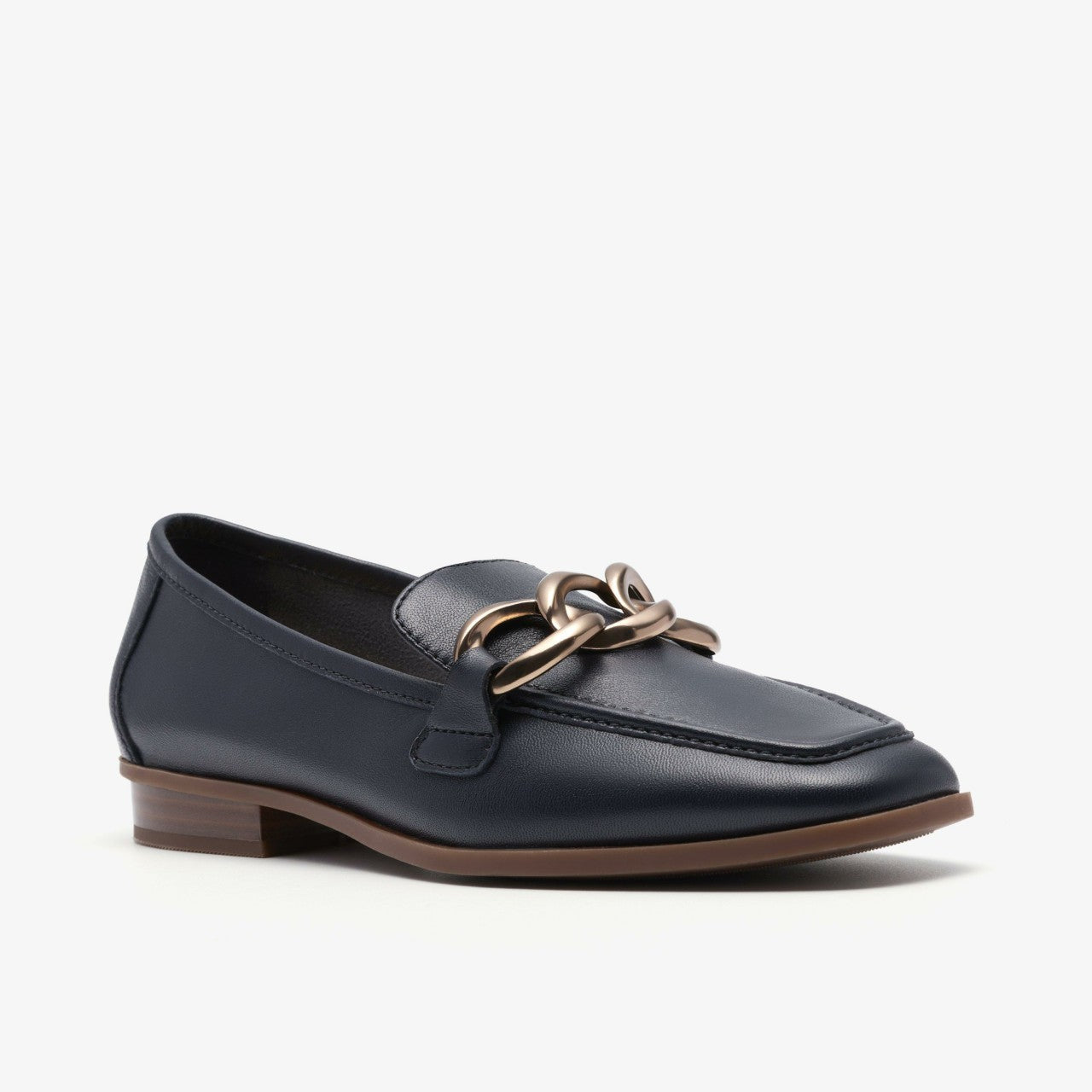 Sarafyna Iris Navy Leather | Clarks online - Women