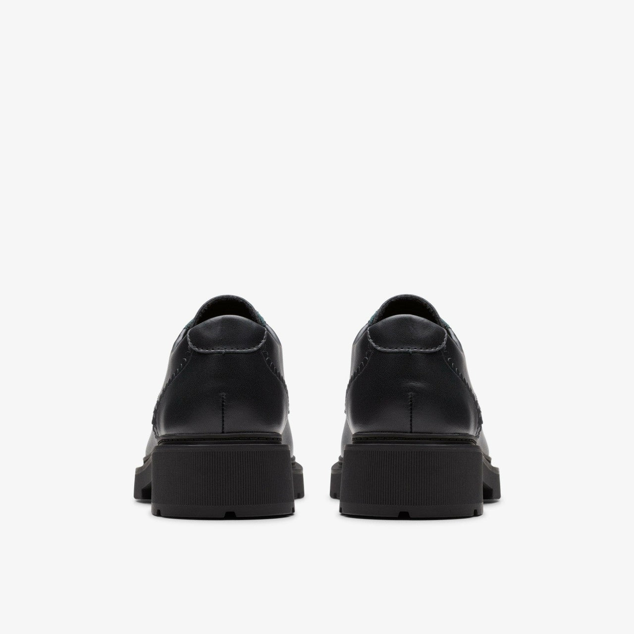 Eris Pure Youth Black Leather | Clarks outlet - Kids