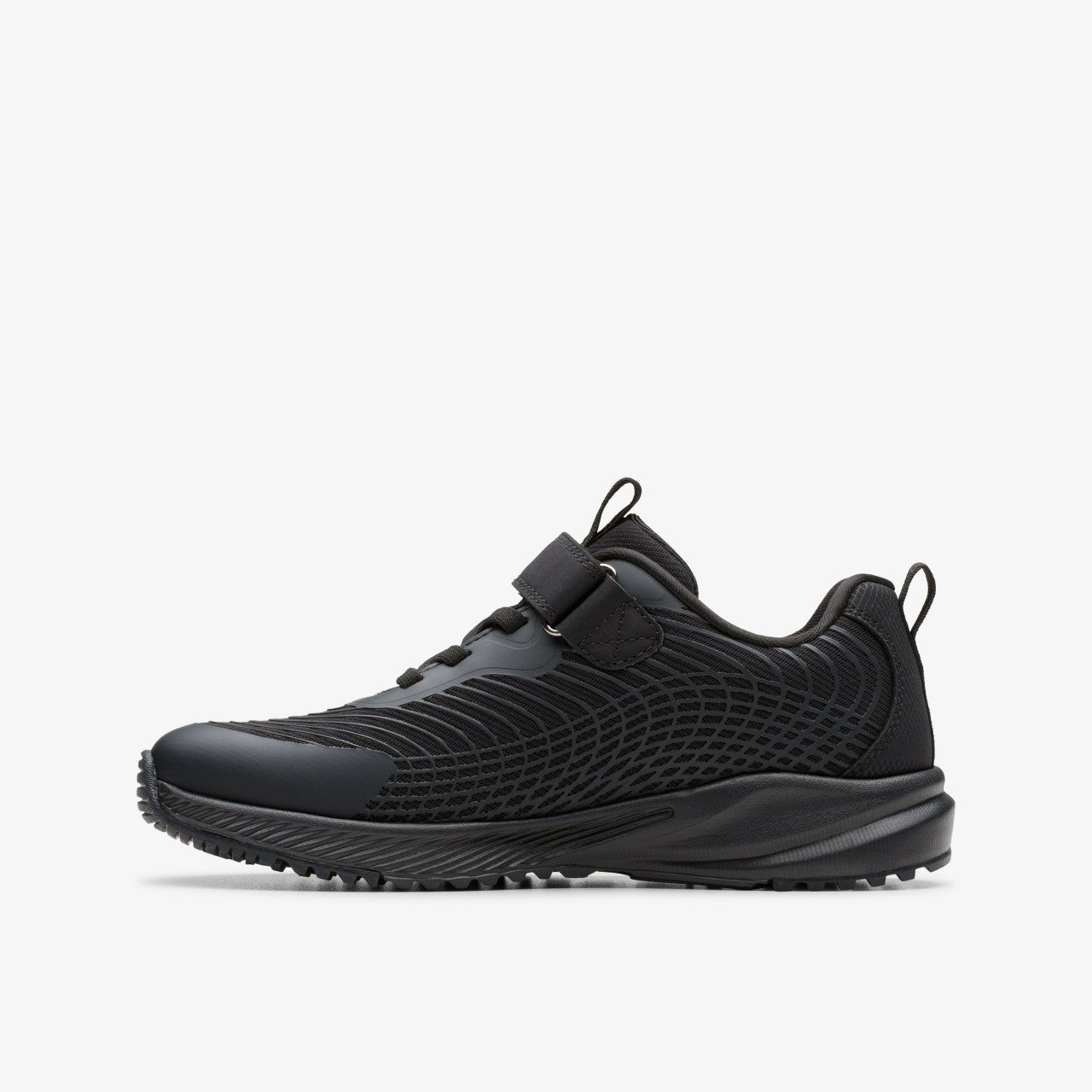 Deyes Dash Kid Black / Black | Clarks outlet - Kids