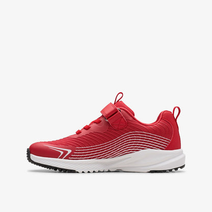 Deyes Dash Kid Red Synthetic | Clarks outlet - Kids