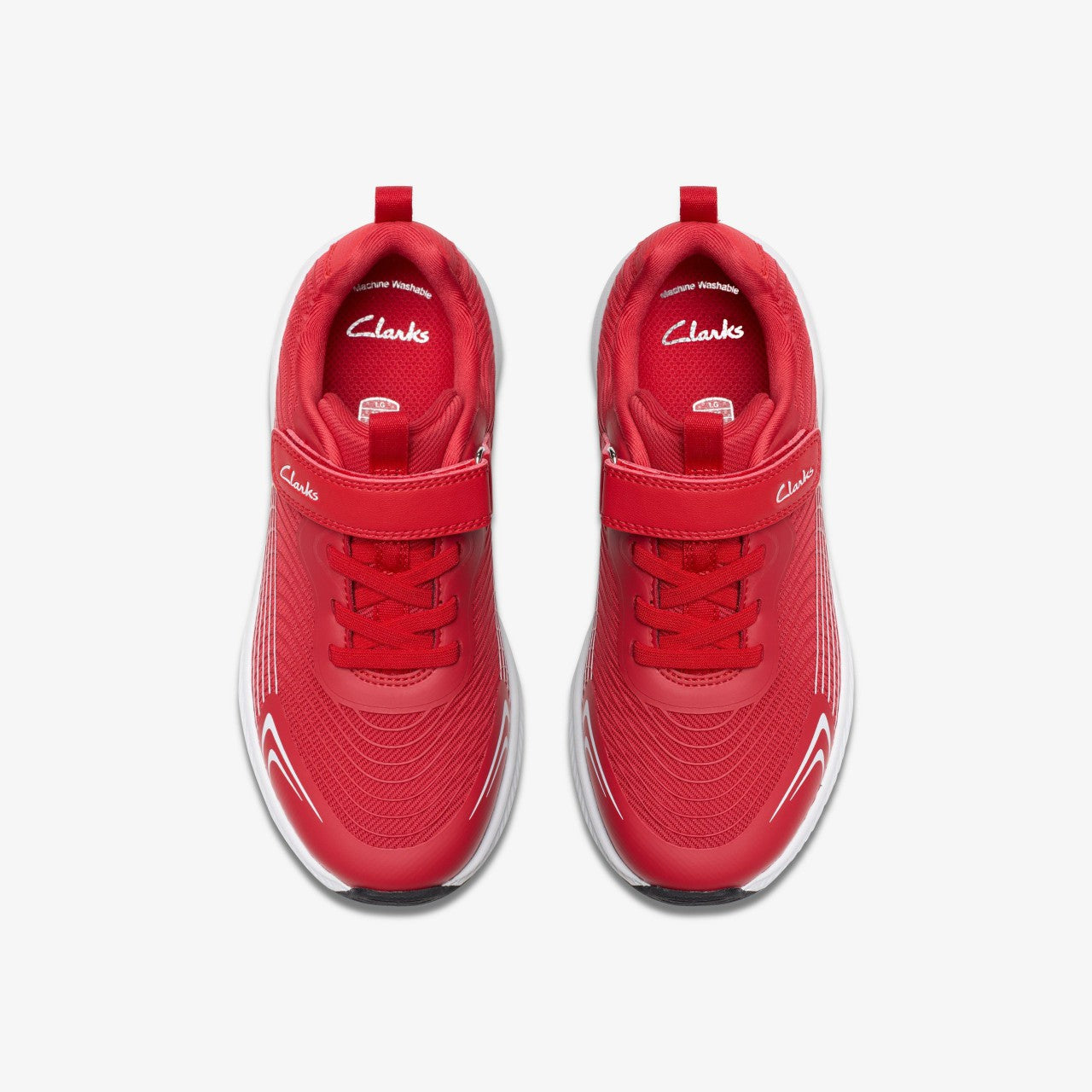 Deyes Dash Kid Red Synthetic | Clarks outlet - Kids